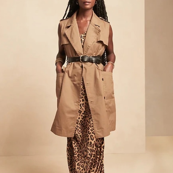 Banana Republic Trench Dress- NWT! - Picture 12 of 12